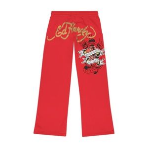 Ed Hardy Wide Leg Joggers